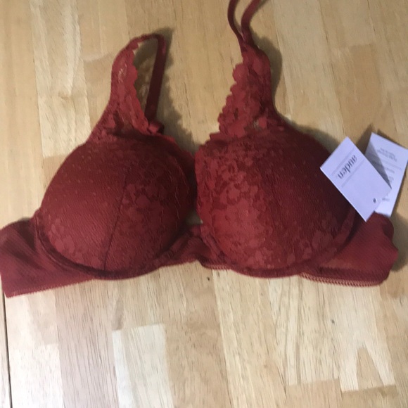 NWT Coverable Bra 36A Rust color